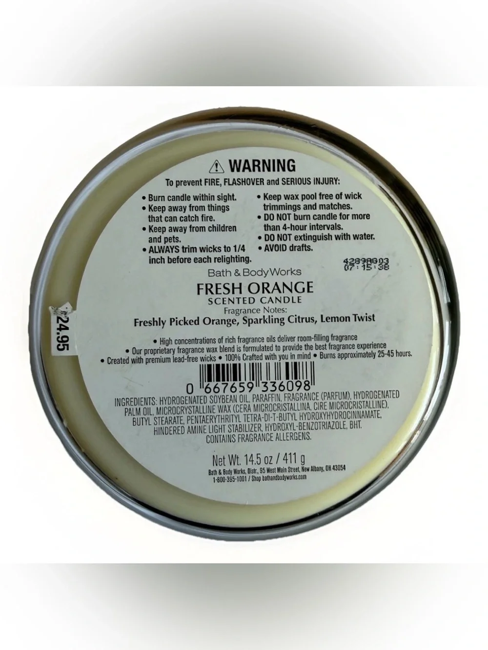 Bath & Body Works scent profile